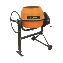 Бетономешалка Garvill БСЭ-140, электрическая, чугунная