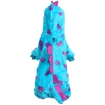 Комбинезон зимний для мелких и средних пород собак «DOG DINO», цвет голубой, размер М