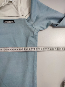 Джемпер-поло комбинированный 44 размер