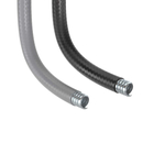 Металлорукав DN 35мм в гладкой ПВХ изоляции, Dвн 35,0 мм, Dнар 43,0, 25м, цвет серый