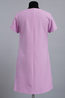 Летнее платье 1795ЛП, Светло-розов #259СРо051795ЛП