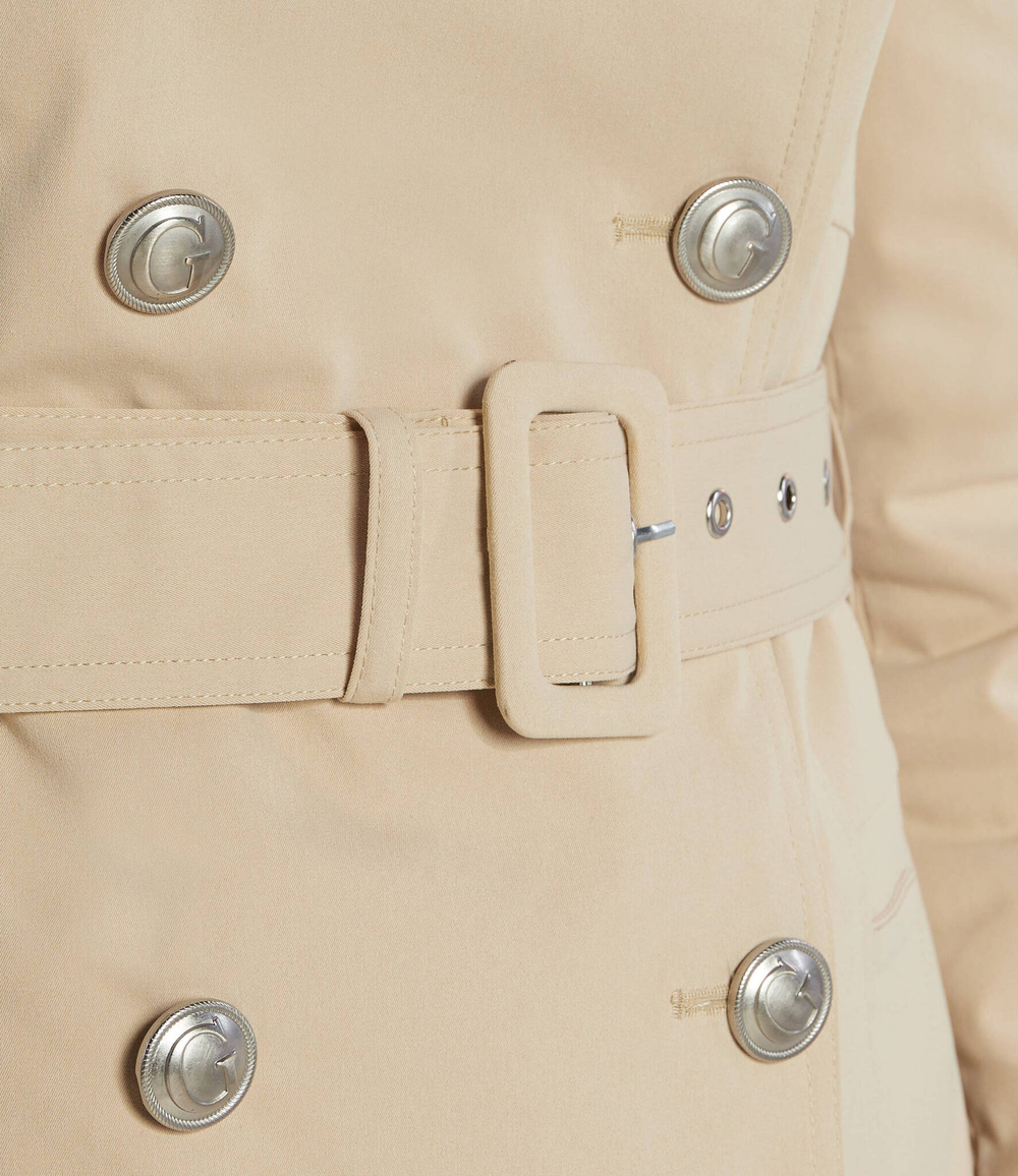 Тренч GUESS - бежевый(W4RL00 WF5Z2)