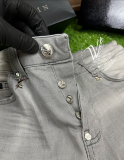 Джинсы Philipp Plein Denim Grey