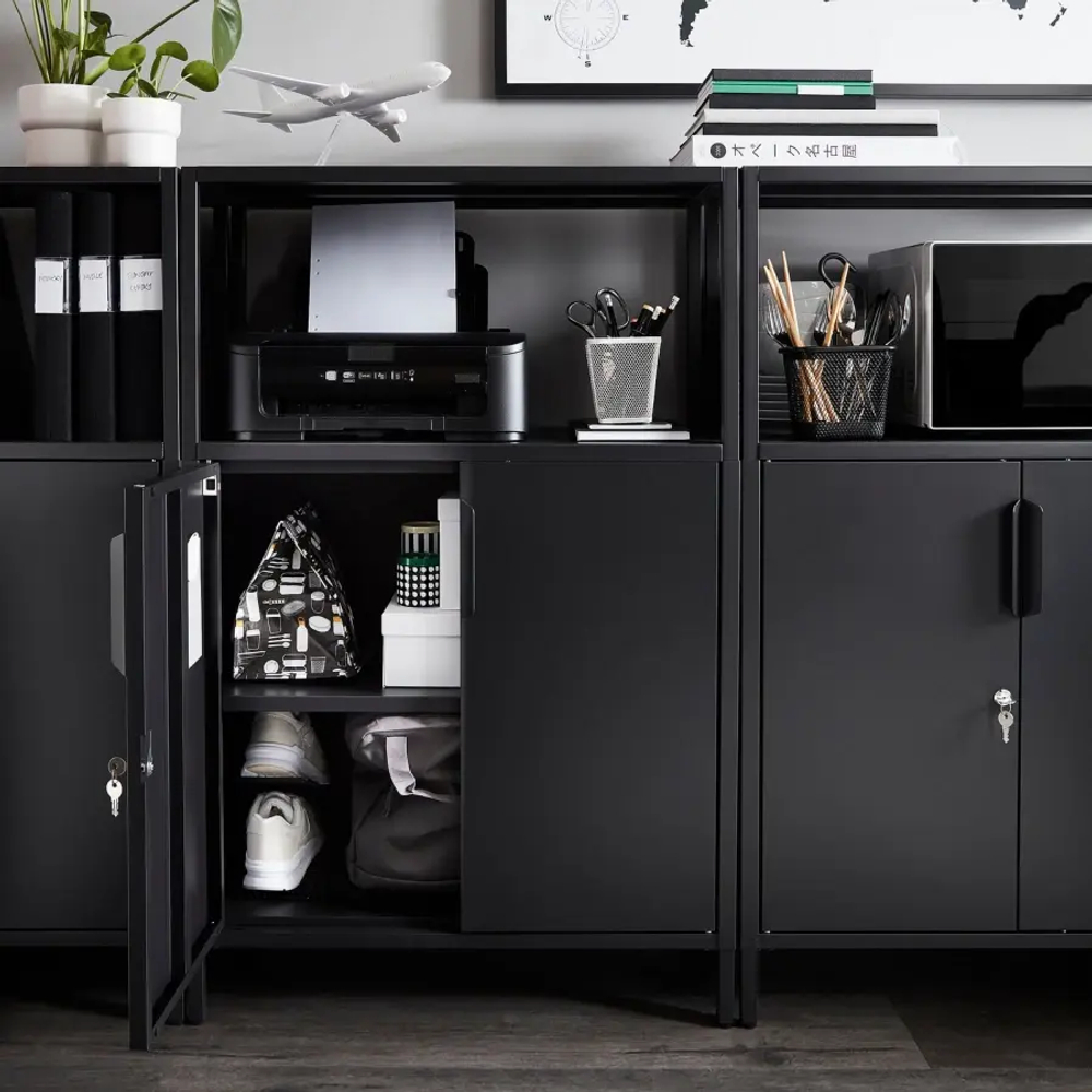 Шкаф - TROTTEN IKEA/ ТРОТТЕН ИКЕА,  110х70 см, черный