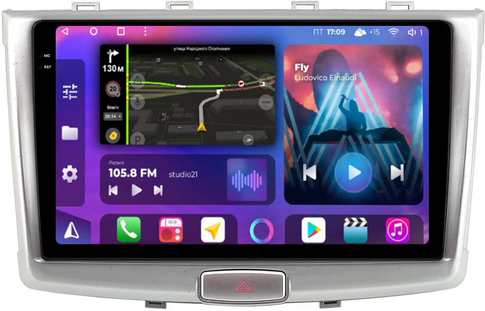 Магнитола для Haval H6 2014+ - FarCar BM10-9504 монитор 10.36" QLED на Android 14, TS10, 4+32Гб, CarPlay, 4G SIM-слот