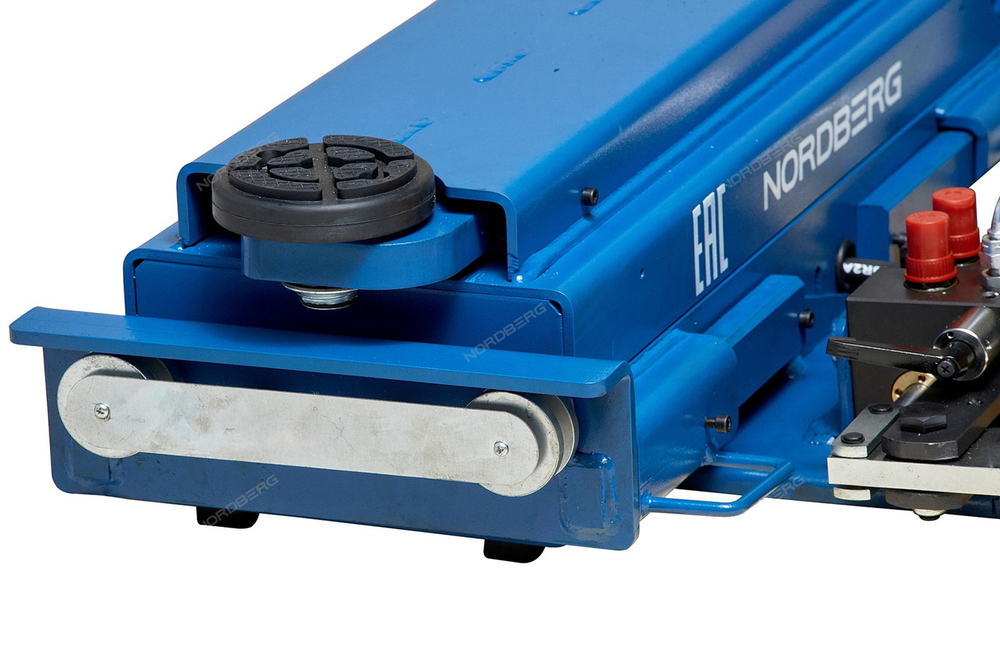 NORDBERG (N433_B) Траверса с ручным приводом, синяя 3 т