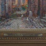 Винтажная картина «Городской Пейзаж»