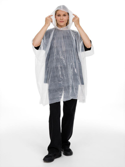 Дождевик в круглом футляре Nimbus, красный