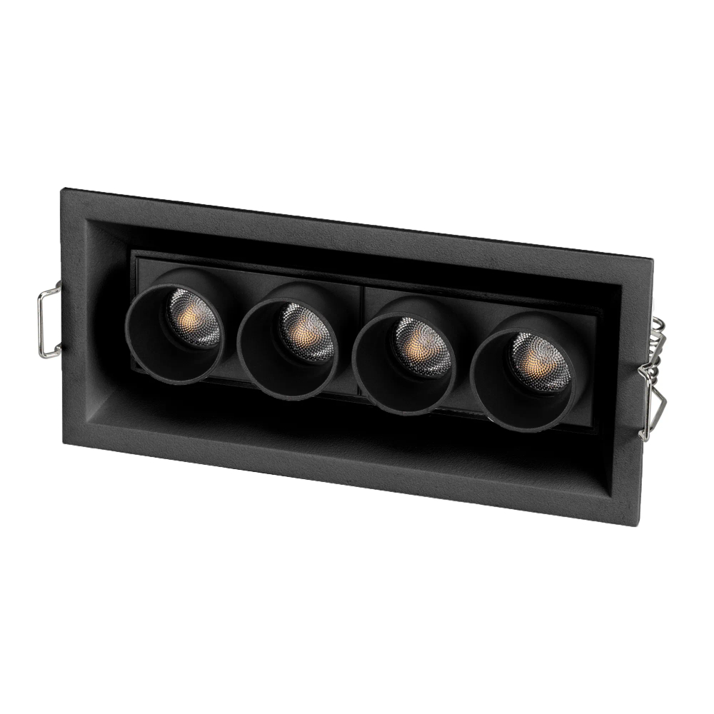 Светильник MS-ORIENT-BUILT-TURN-TC-S67x150-10W Warm3000 (BK-BK, 30 deg, 230V) (Arlight, IP20 Металл, 5 лет) 037208
