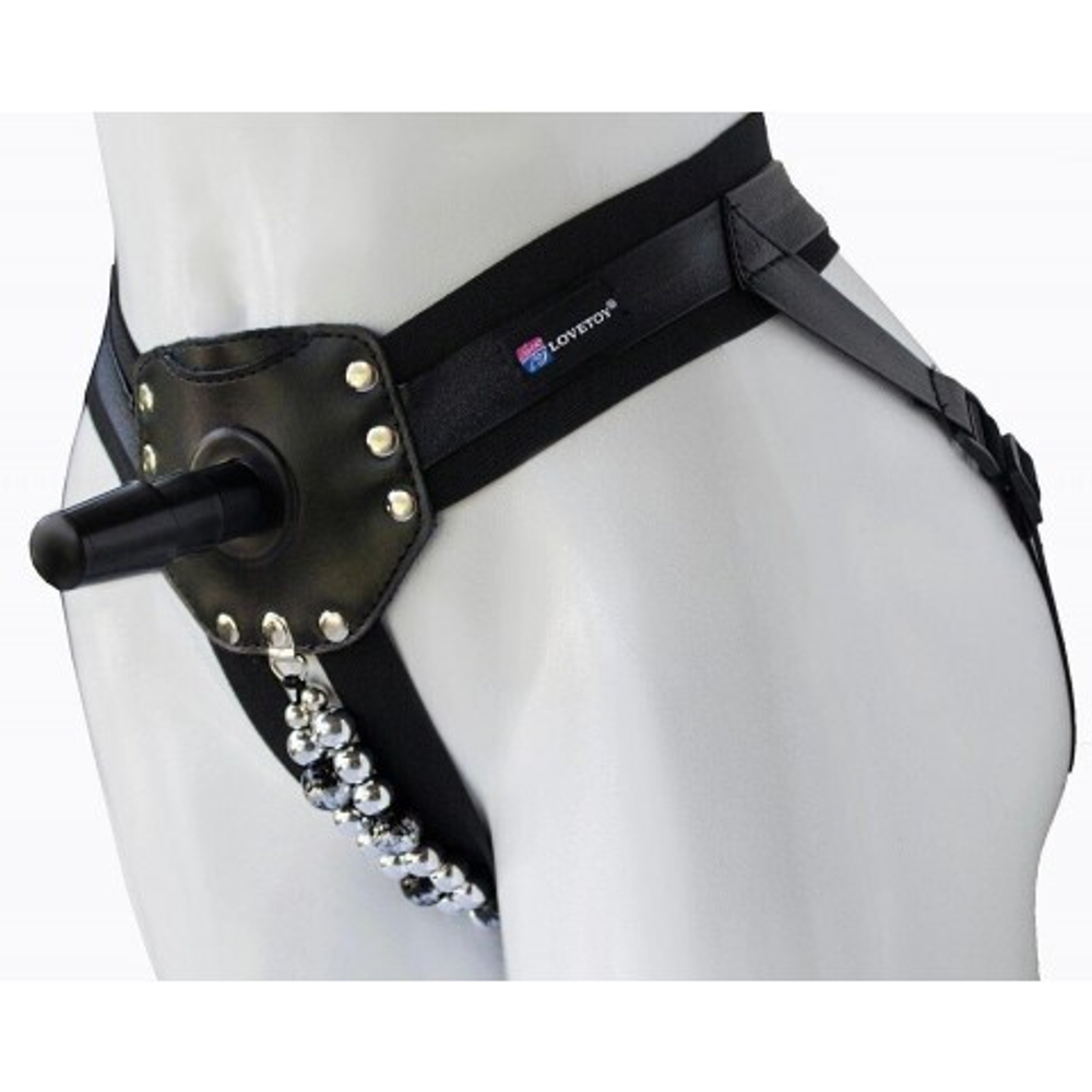 Пояс Glamour black с насадкой