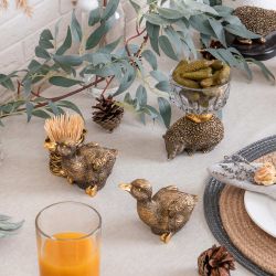 Держатель для зубочисток Уточка Ханни Бронза