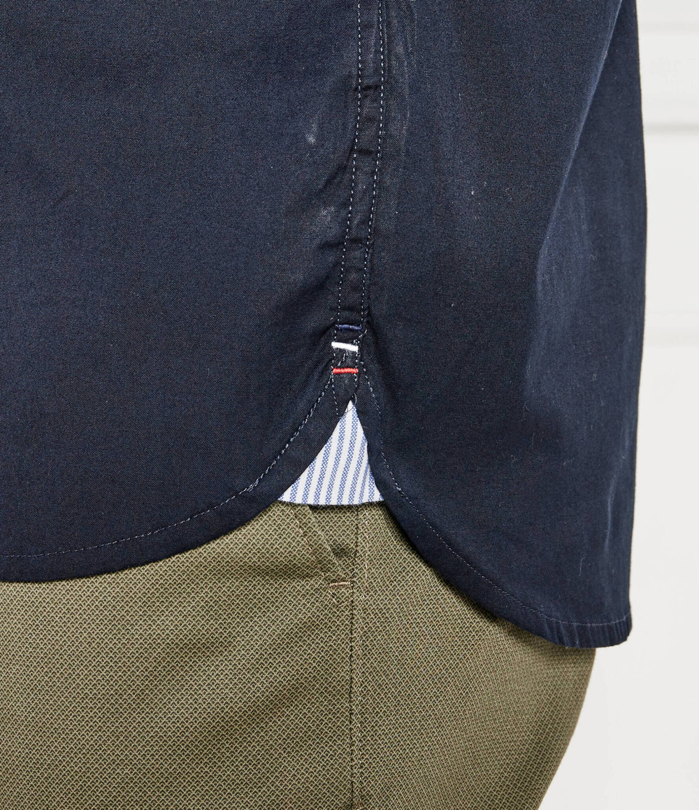 Рубашка FLEX POPLIN Tommy Hilfiger - темно-синий(MW0MW33809)