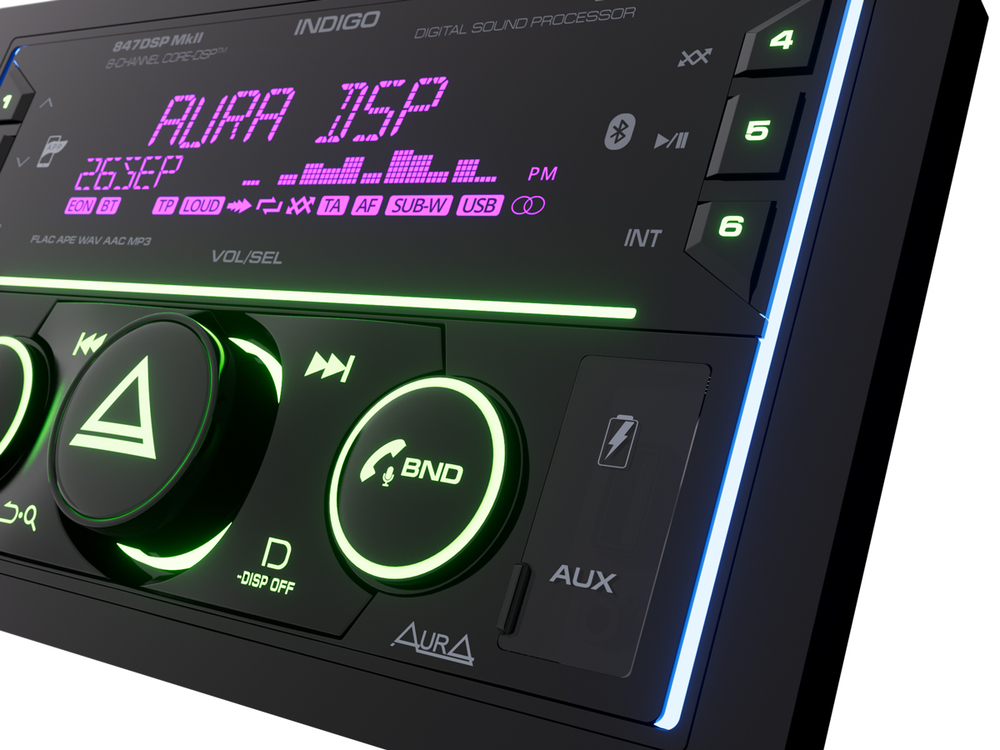 AURA INDIGO-847DSP MkII 4RCA