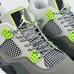 кроссовки Air Jordan 4 Retro Cool Grey / Volt