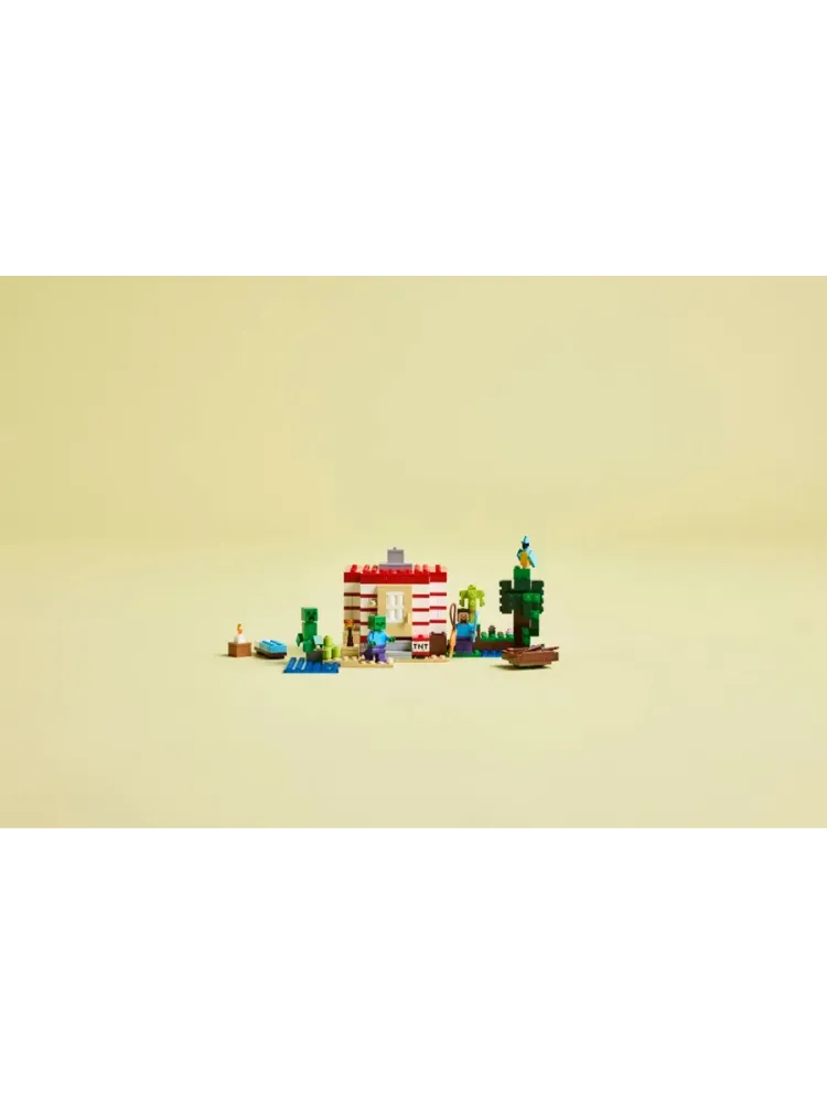 Конструктор Minecraft 21275 Дом в Джунглях TNT