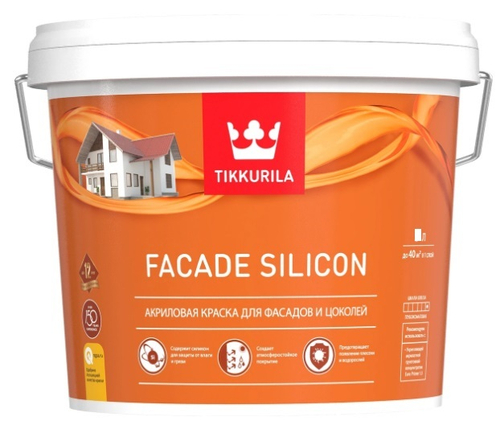 TIKKURILA ФАСАД СИЛИКОН база А 0,9 л