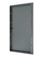 Люк ревизионный LN фланец 200х400 нажимной 223х423 пластик Gray EVECS