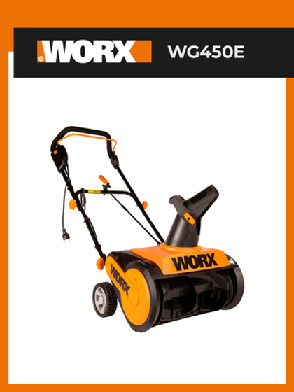 Снегоуборщик сетевой WORX WG450E