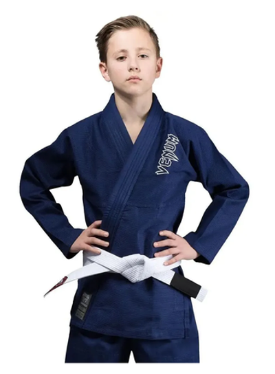 Кимоно для BJJ Venum Contender темно-синее