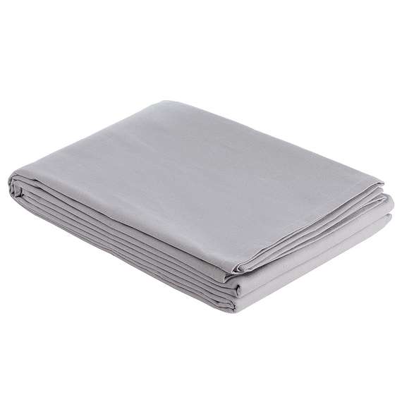 Скатерть из хлопка серого цвета Prairie 170х170 см