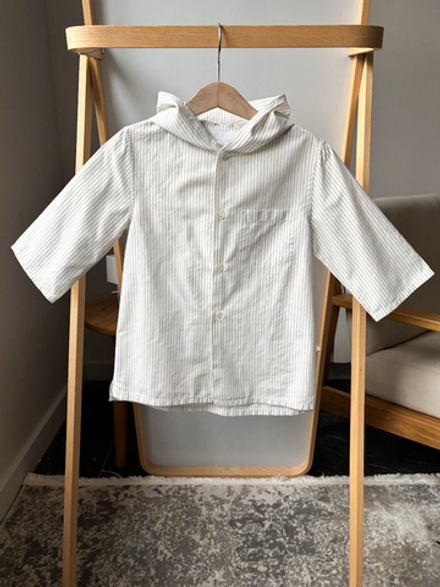 Новая хлопковая блузка Loro Piana, 116