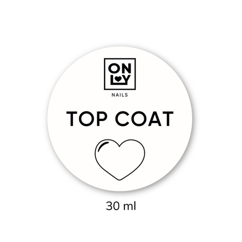 OnlyNails Top Shine No Wipe, 30мл