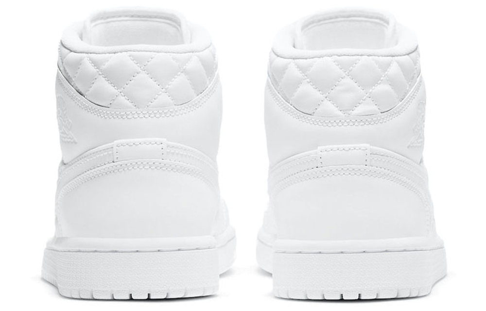 Air Jordan 1 Mid Se 'White Quilted' Women's
