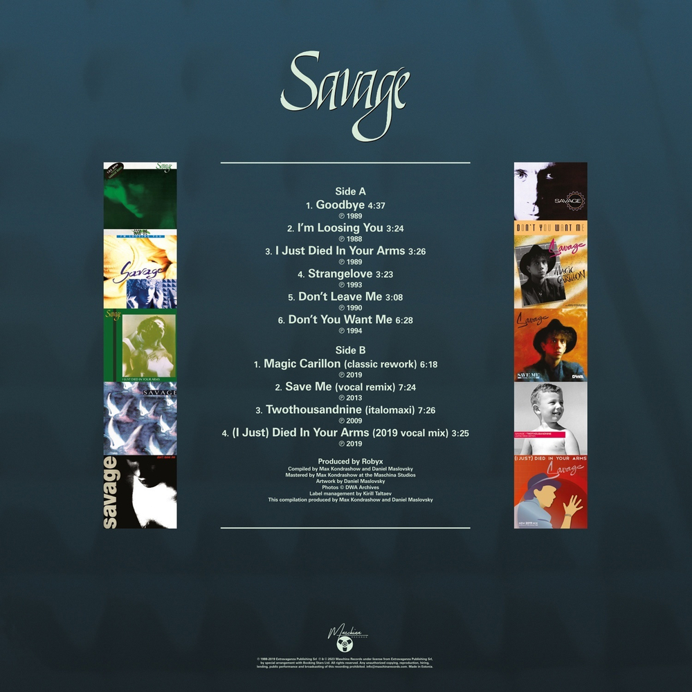LP: Savage — «Goodbye: The Singles 1988-2019» (2022) [Yellow Vinyl]
