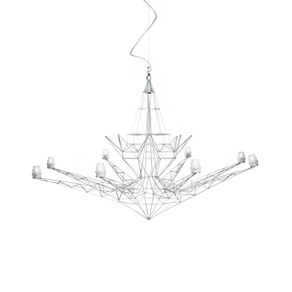 Pendant design lamp  Lightweight by Foscarini (Chrome)