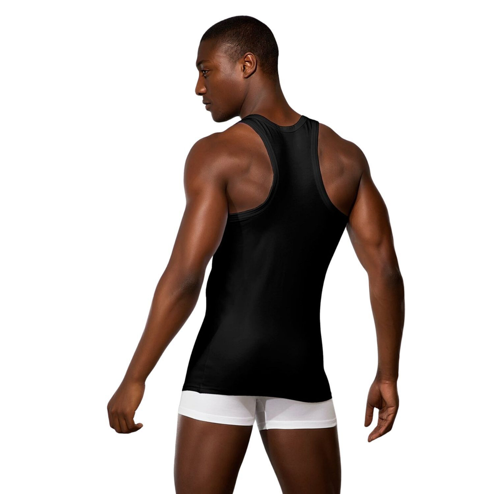 Мужская майка-борцовка Doreanse Racer (Размер: M) (Цвет: черный)