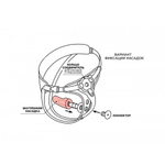 Насадка на "Harness" с коннектором RED LINE (12,8 см)