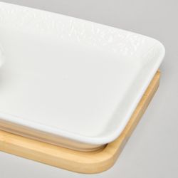 МАСЛЕНКА LEFARD "MUSE" НА ДЕР. ПОДСТАВКЕ 17*12,5*8 СМ