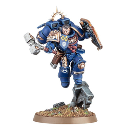 Captain with Jump Pack and Relic Shield.