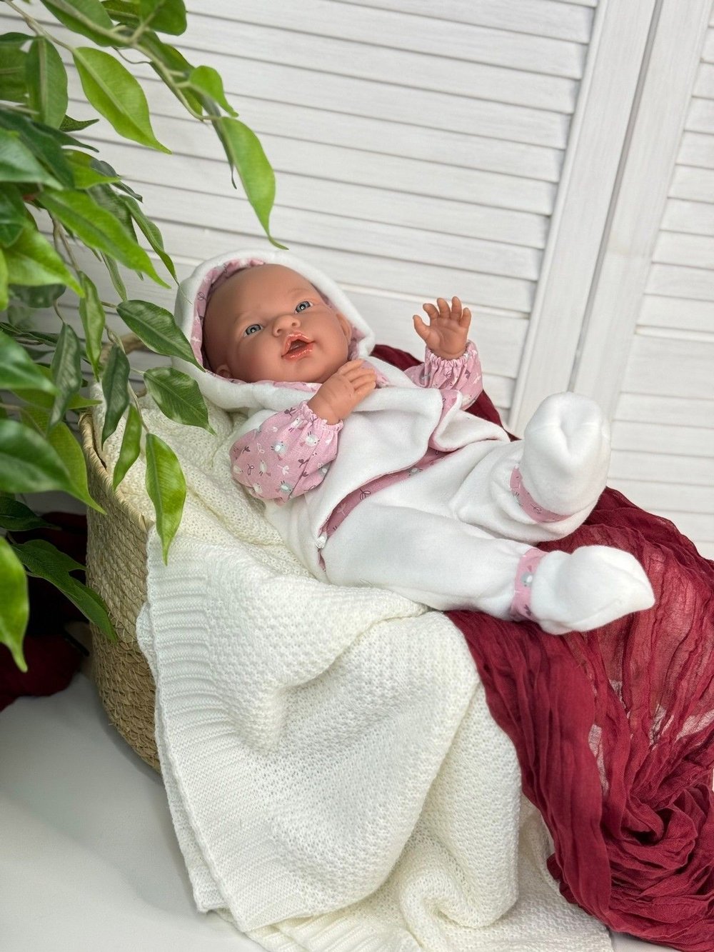 Кукла D Nenes виниловая 42см MIO (036092A)