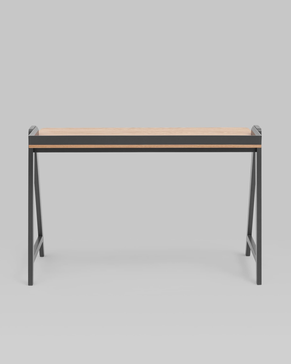 Стол письменный Pyramid 118*53 светлое дерево/серый