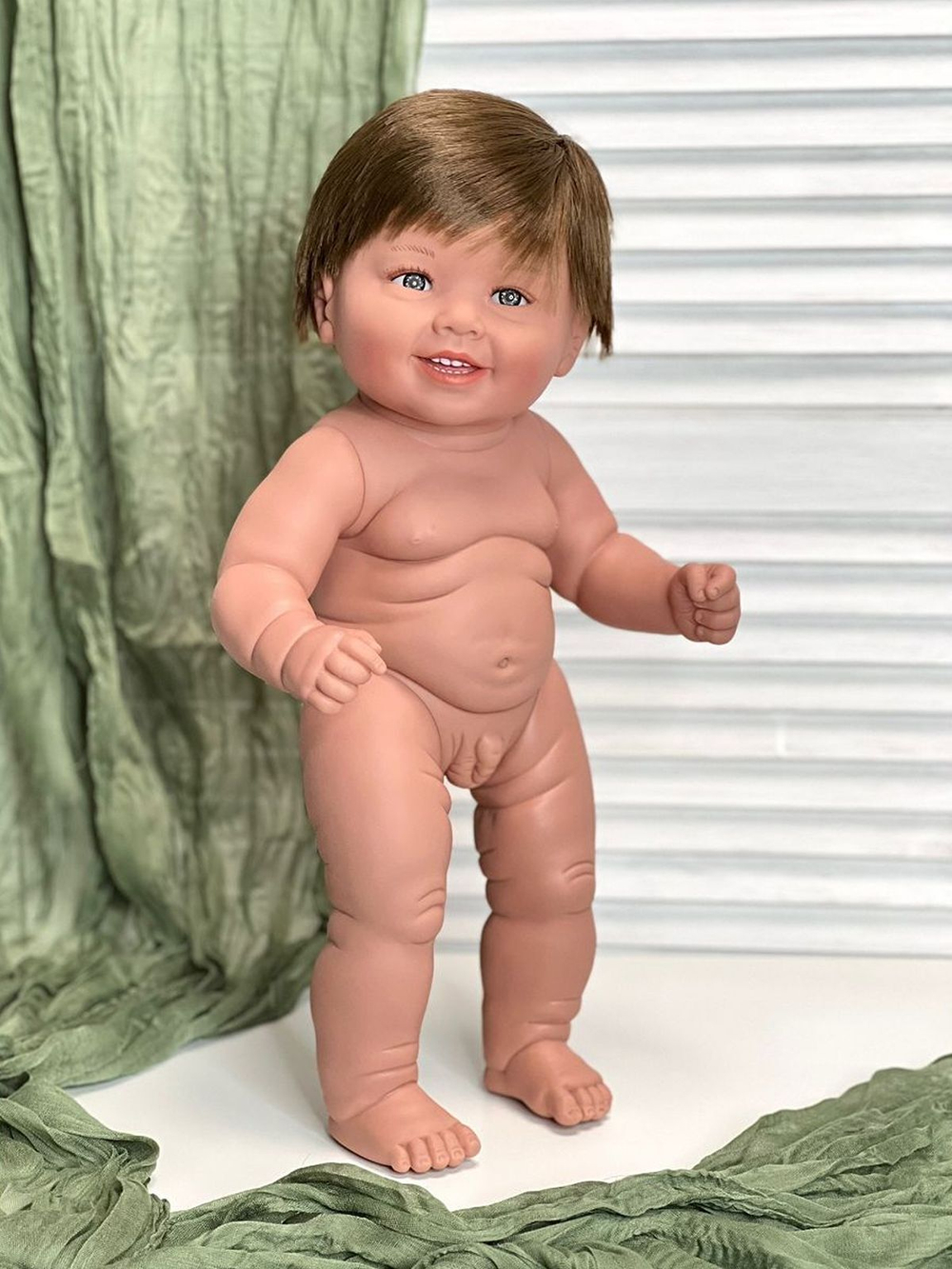 Кукла Manolo Dolls виниловая Diana-Boy 47см в пакете (7280)