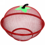 Фруктовница с крышкой «сеткой» 28см