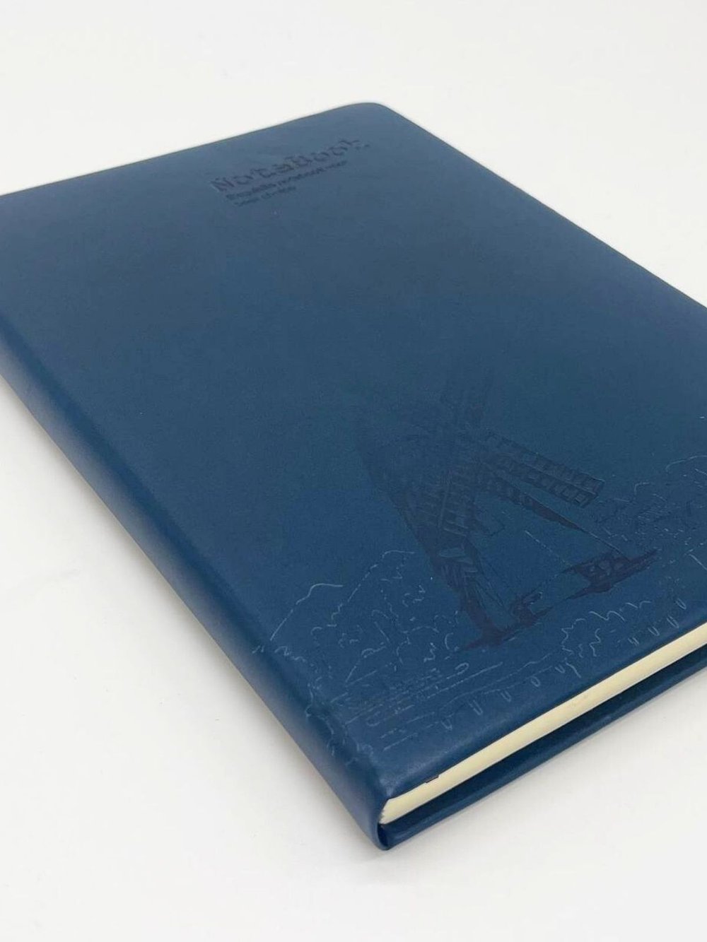 Блокнот 112 л. В5 25*17,5 см лин. сине-зеленый (7674-1)