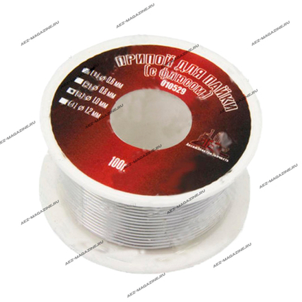 припой для пайки с флюсом 100 грамм: 1