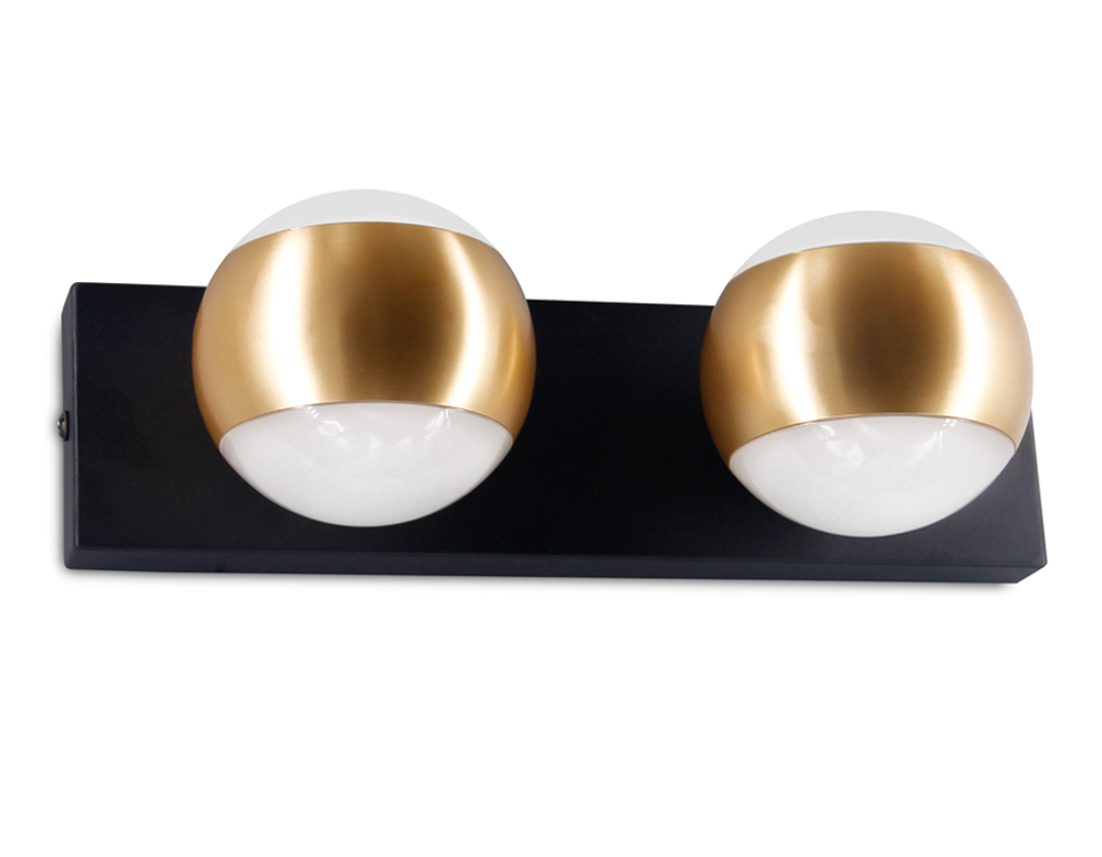 FW575/2 SBK/GD черный песок/золото G9 max 40W 260*70*85