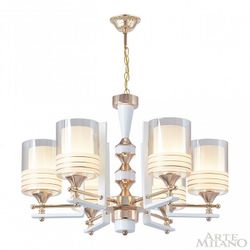 Подвесная люстра Arte Milano Florentia-6087 306087/6 Wh/Gd
