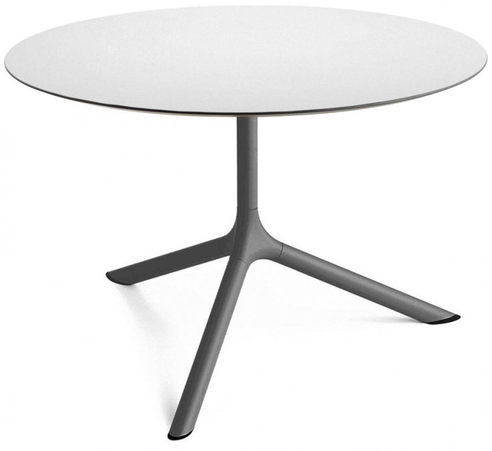 Столик ламинированный кофейный Scab Design Tripe Maxi, антрацит, белый