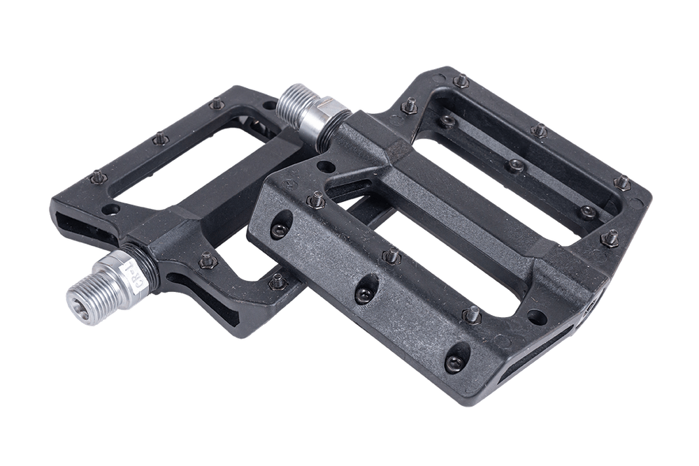 Педали нейлон со сьемными шипами, подш. пром, 9/16",357гр N-5 black 1/20 N-5 black