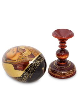 Народные промыслы ИКО-38 Яйцо-икона «Казанская Пресвятая Богородица» Рябова Г.