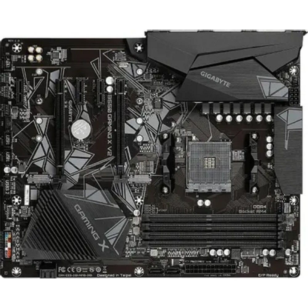Материнская плата Gigabyte B550 GAMING X V2 (AM4, B550, 4*DDR4, DVI-D+HDMI, 4 SATA 6 Гб / с, M2, Audio, Gb LAN, USB 3.2, USB 2.0, ATX)