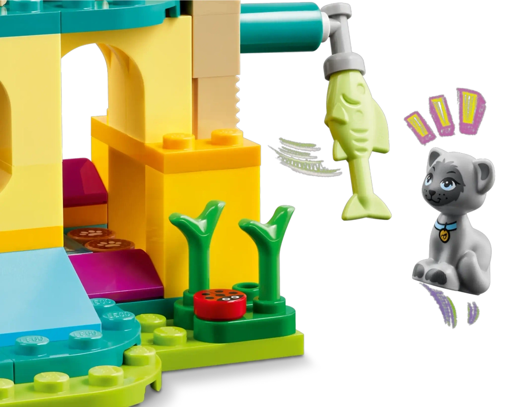 Конструктор LEGO Friends 42612 Приключение на кошачьей игровой площадке