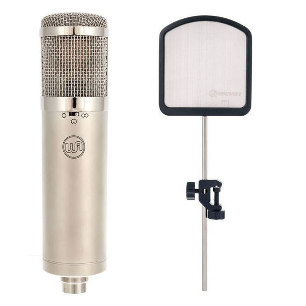 Студийный микрофон Warm Audio WA-47jr Popfilter Bundle