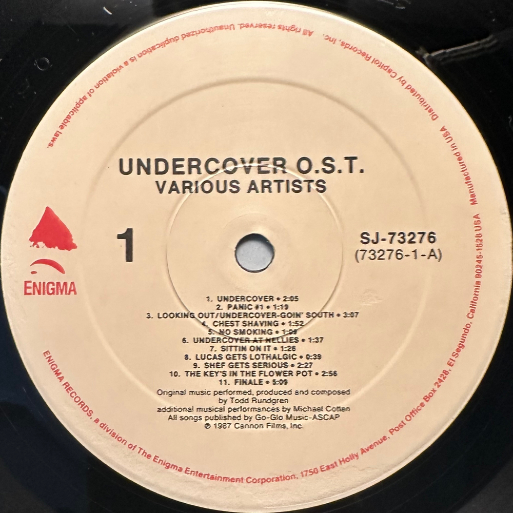 Various - Under Cover (США 1987г.)