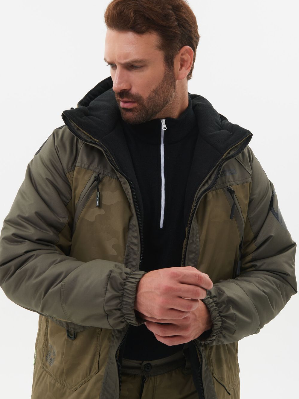 Костюм зимний Горка-Люкс ткань Breathable Camo цвет Хаки