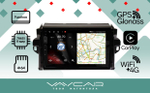Магнитола для Toyota Fortuner 2015-2022 - Vaycar VA77-0589 на Android 13, 8-ядер, 4G SIM-слот